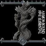 Armor bound Fire Elemental