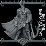 Half-Devil Barbarian King