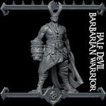 Half-Devil Barbarian Warrior