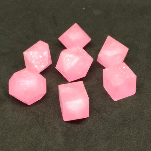 Effing 1 "Opal Pink" Dice set